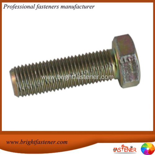 High Quality Full Thread Hex Bolts DIN933